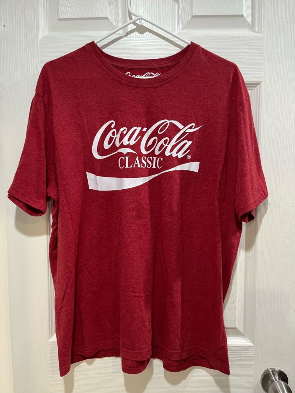 Coca-Cola Classic Red Short Sleeve Logo Tee